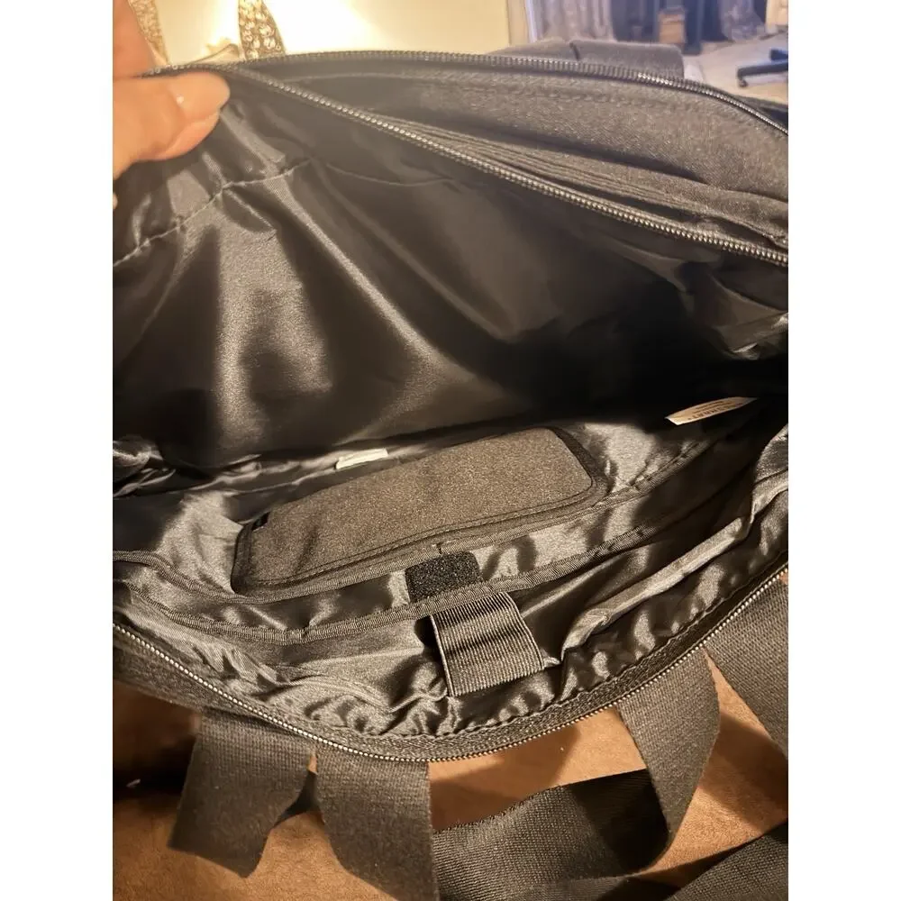 NWT BAGSMART Black Laptop Work Tote & Matching Lunch Bag Commuter Set